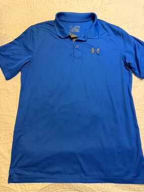 Under Armour Bright Blue Performance Polo